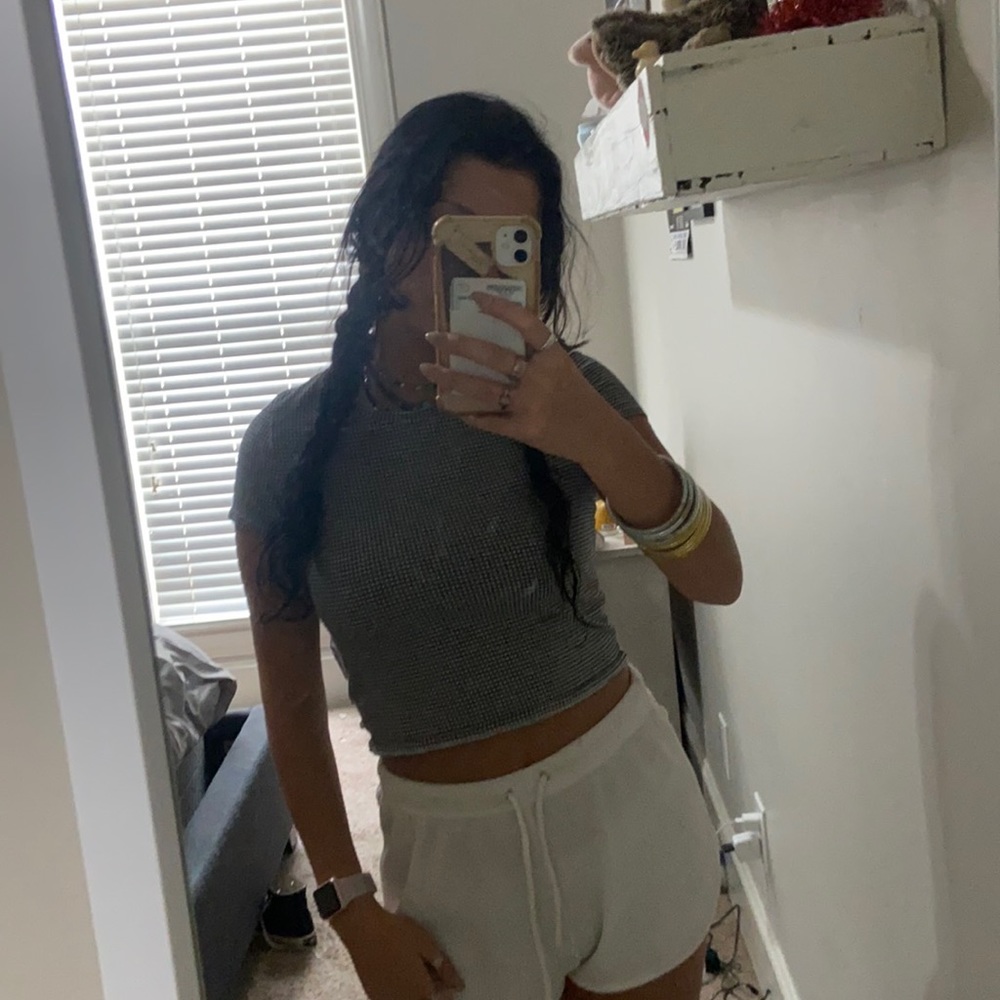 Gingham Tee